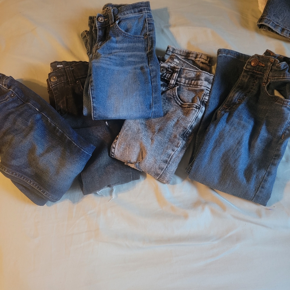 Boys jeans bundle size 5